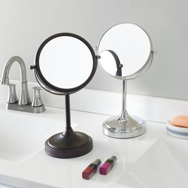 Symple Stuff Round Floor Mirror & Reviews Wayfair